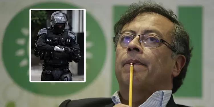 Gustavo Petro, ¿acabaría o no con el Esmad? Gustavo Petro, ¿acabaría o no con el Esmad?
