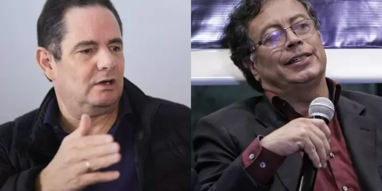 Gustavo Petro y Germán Vargas Lleras Gustavo Petro y Germán Vargas Lleras