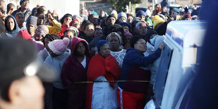Sudáfrica muerte de jóvenes