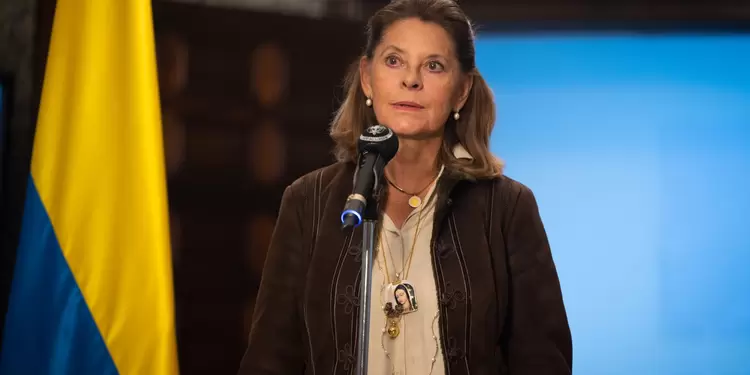 La vicepresidenta y Canciller, Marta Lucía Ramírez