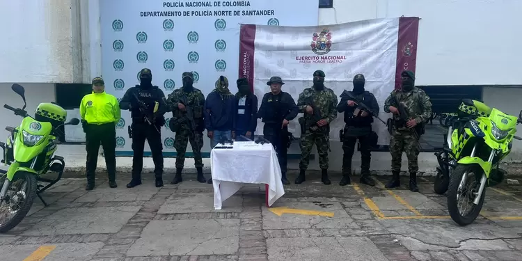 Capturados dos disidentes de las Farc en Ocaña