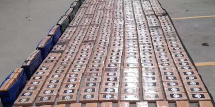 Cargamento de cocaína hallado en Fontibón