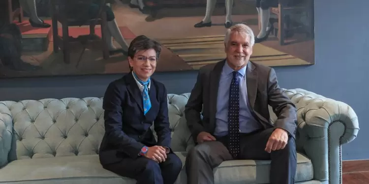 Claudia López y Enrique Peñalosa Claudia López y Enrique Peñalosa