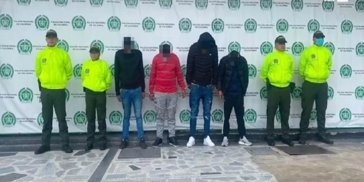 Desarticulan la banda delincuencial 'Las Hienas' en Bogotá.