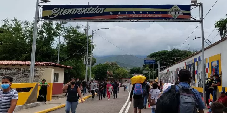 Migrantes en la frontera