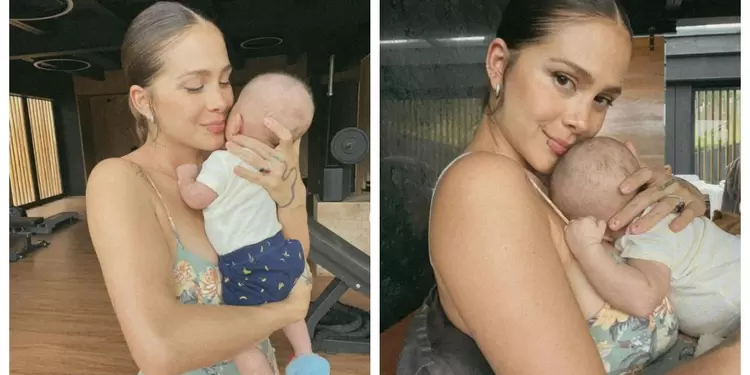 Greeicy Rendón y su hijo Greeicy Rendón y su hijo