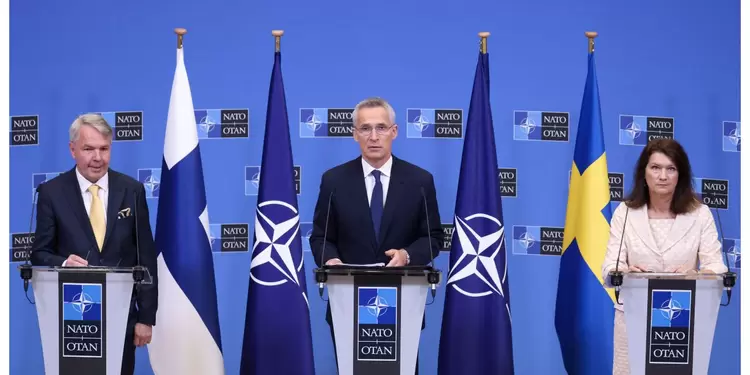 La OTAN con Finlandia y Suecia La OTAN con Finlandia y Suecia