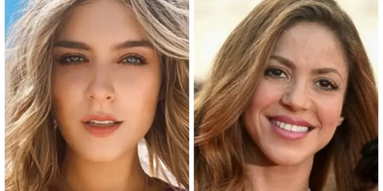 Laura Tobón y Shakira Laura Tobón y Shakira