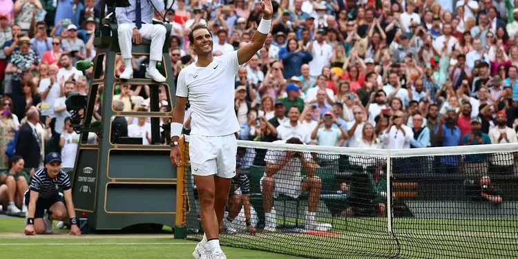 Rafael Nadal pasó a la semifinal de Wimbledon Rafael Nadal pasó a la semifinal de Wimbledon