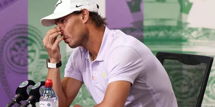 Rafael Nadal se retira de Wimbledon Rafael Nadal se retira de Wimbledon