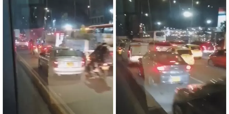 Trancón en vía Bogotá - Girardot Trancón en vía Bogotá - Girardot