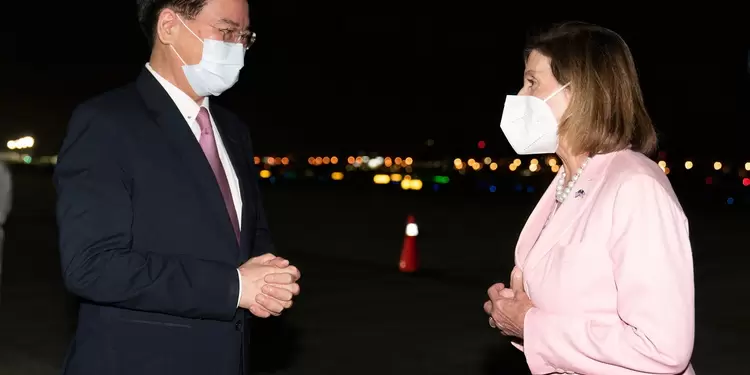 Nancy Pelosi en Taiwán