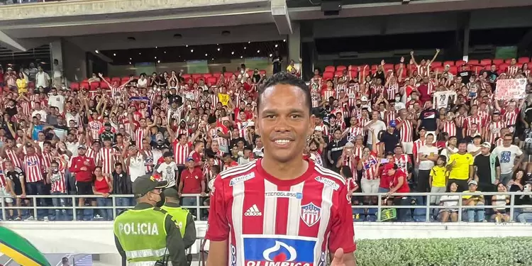 Carlos Bacca, nuevo delantero del Junior Carlos Bacca, nuevo delantero del Junior