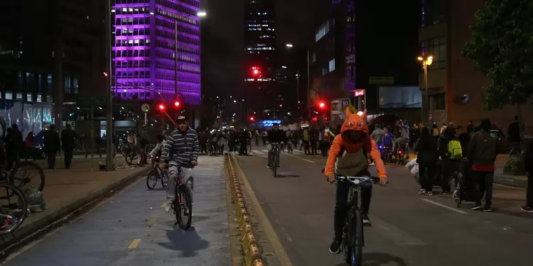 Ciclovía nocturna Ciclovía nocturna