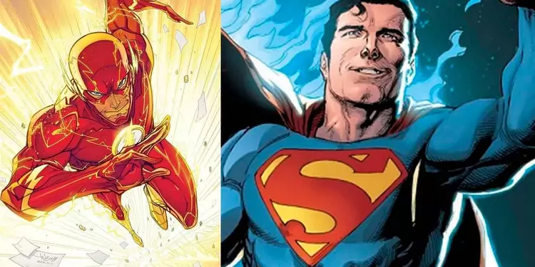 Flash y Superman, héroes de DC Cómics Flash y Superman, héroes de DC Cómics