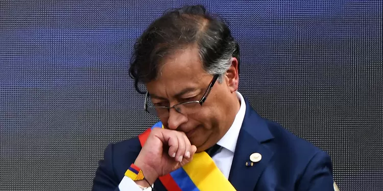 Gustavo Petro en su posesión Gustavo Petro en su posesión