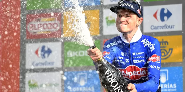 Jay Vine, ciclista del Alpecin-Deceuninck Jay Vine, ciclista del Alpecin-Deceuninck
