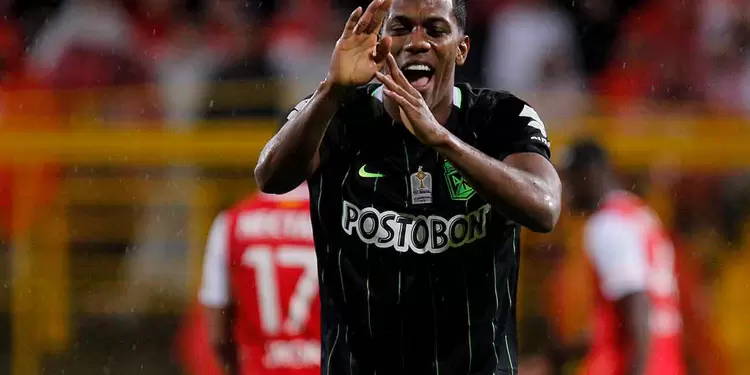 Orlando Berrío, jugador de Atlético Nacional Orlando Berrío, jugador de Atlético Nacional