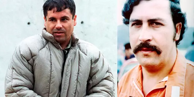 'El Chapo' Guzmán y Pablo Escobar, reconocidos capos del narcotráfico 'El Chapo' Guzmán y Pablo Escobar, reconocidos capos del narcotráfico