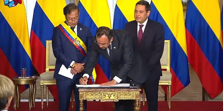 Posesión ministerial del gobierno Petro Posesión ministerial del gobierno Petro
