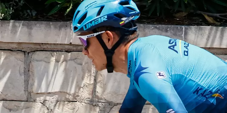 Superman López terminó en el podio de la Vuelta a Burgos