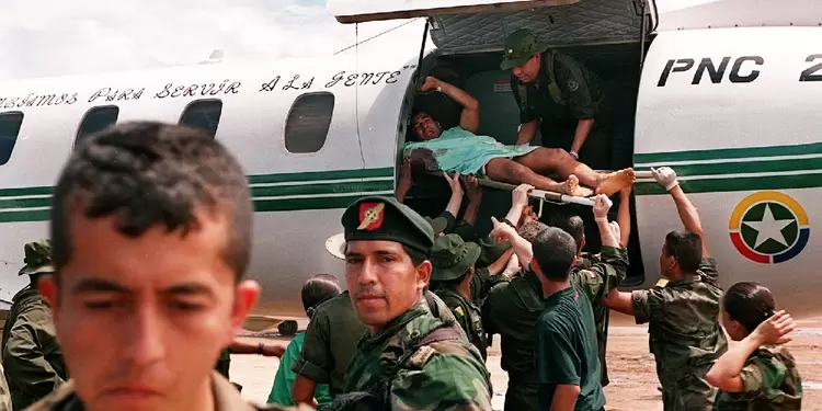 toma de miraflores Toma de Miraflores en 1998