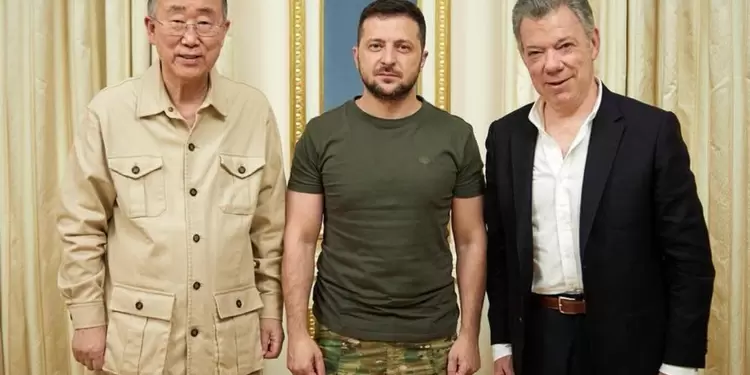 Santos y Zelensky