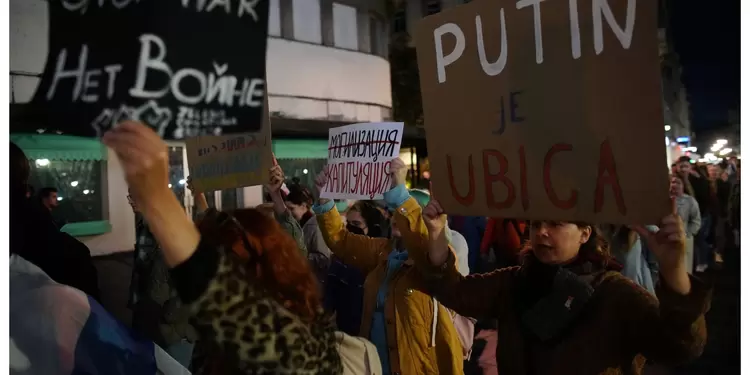 Detenidos en protestas en Rusia Detenidos en protestas en Rusia