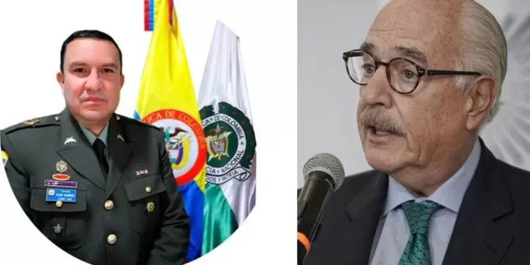 Coronel Faxir Ramírez Horta y Andrés Pastrana Coronel Faxir Ramírez Horta y Andrés Pastrana