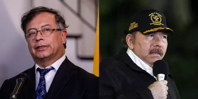 Gustavo Petro y Daniel Ortega Gustavo Petro y Daniel Ortega