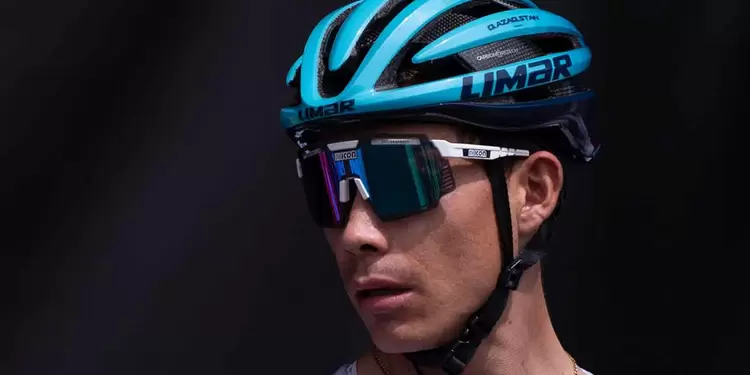 Miguel Ángel 'Supermán' López, ciclista colombiano en la Vuelta a España Miguel Ángel 'Supermán' López, ciclista colombiano