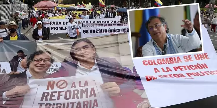 Gustavo Petro se refirió a las marchas en su contra