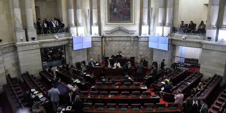 Senado de la República en plenaria Senado de la República de Colombia