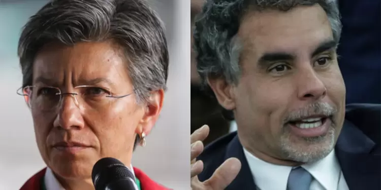 Claudia López y Armando Benedetti Claudia López y Armando Benedetti