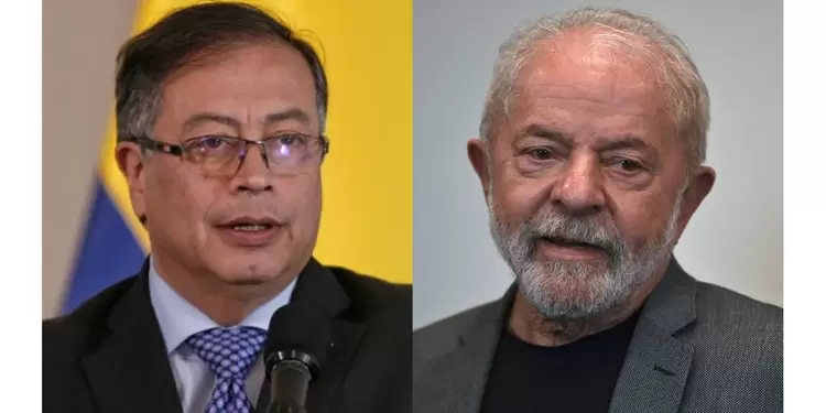 Gustavo Petro y Lula Da Silva Gustavo Petro y Lula Da Silva