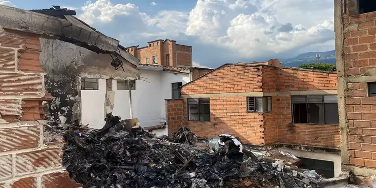 Accidente de avioneta en Medellín Accidente de avioneta en Medellín