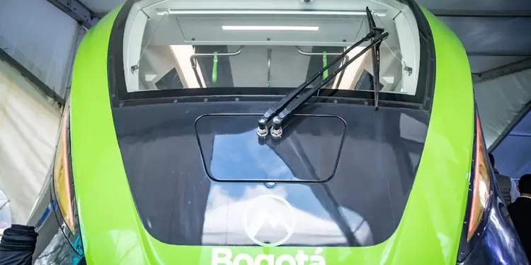 Metro de Bogotá - primer vagón.