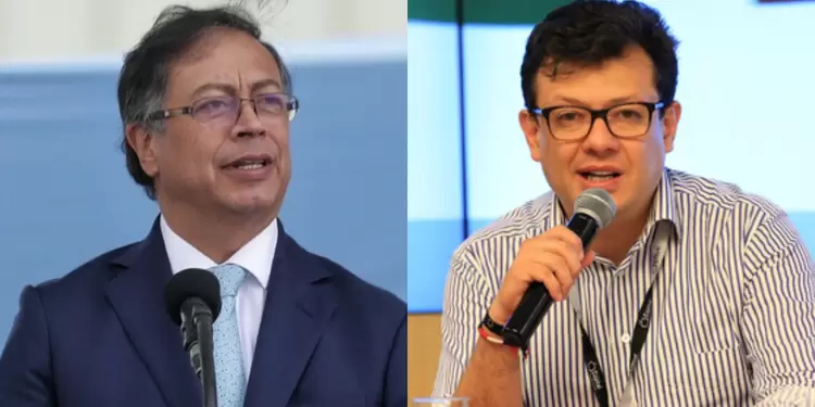 Hollman Morris y Gustavo Petro Hollman Morris y Gustavo Petro