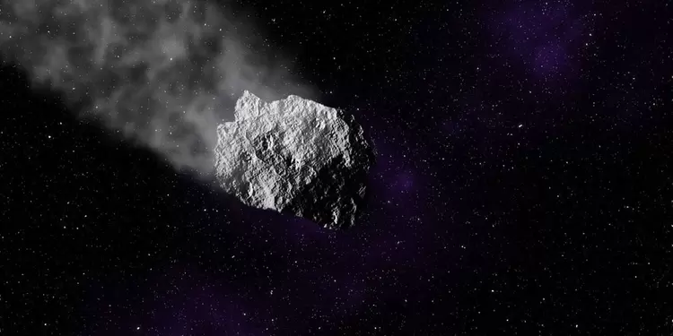 Meteorito que cayó en un pueblo de Inglaterra
