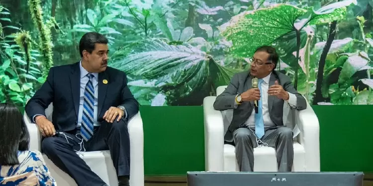 Nicolás Maduro y Gustavo Petro Nicolás Maduro y Gustavo Petro