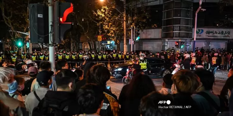 protestas en china Protestas en China