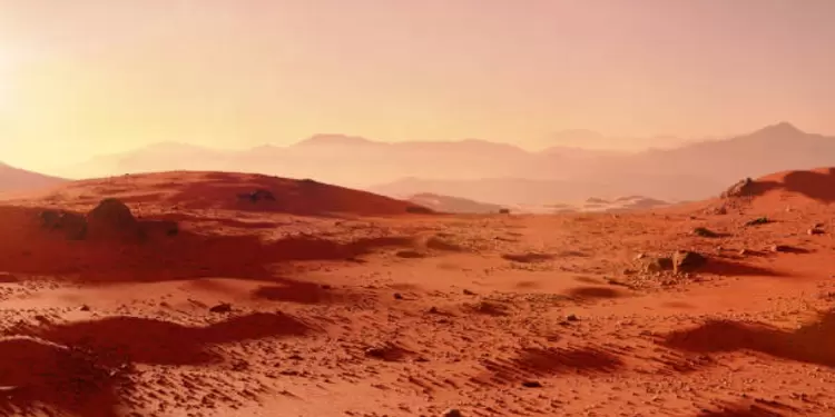 Marte, planeta rojo Marte, planeta rojo