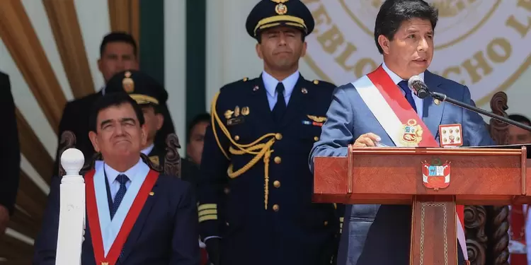 Pedro Castillo, presidente de Perú