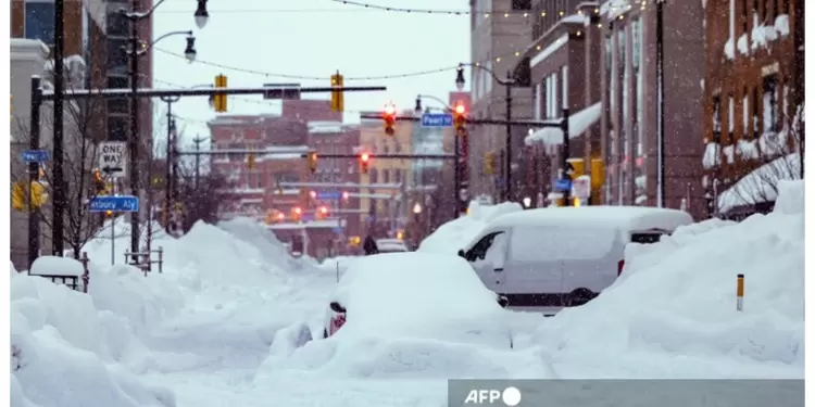 Tormenta invernal en Estados Unidos