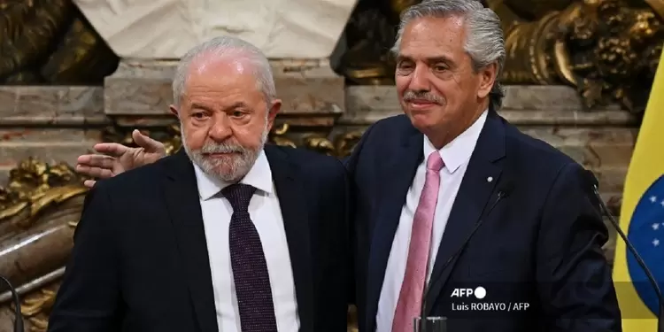 Lula da Silva y Alberto Fernández Lula da Silva y Alberto Fernández