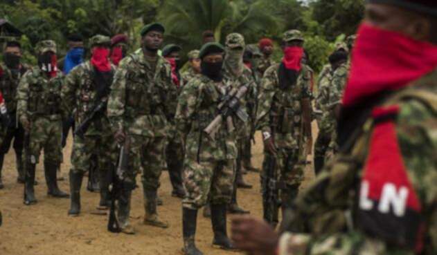 Miembros del ELN / AFP Miembros del ELN / AFP