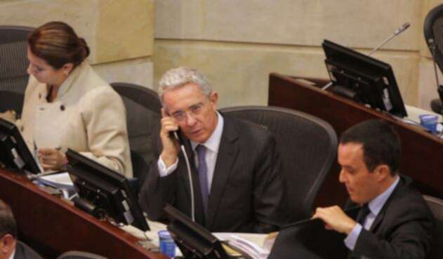 Álvaro Uribe Vélez en el Congreso Álvaro Uribe Vélez en el Congreso