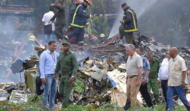 Avión accidentado en Cuba Avión accidentado en Cuba