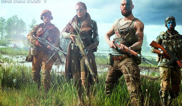 Compañía militar en Battlefield V Compañía militar en Battlefield V