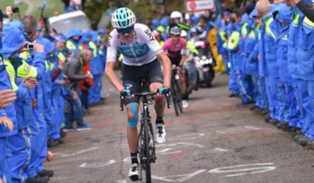 Chris Froome ganó la 14ª etapa del Giro de Italia Chris Froome en el Giro de Italia